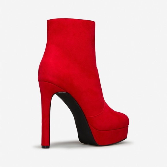 Red Stiletto Bootie - Picture 4 of 11